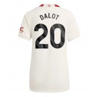 Fotbalové Dres Manchester United Diogo Dalot #20 Dámské Alternativní 2023-24 Krátký Rukáv